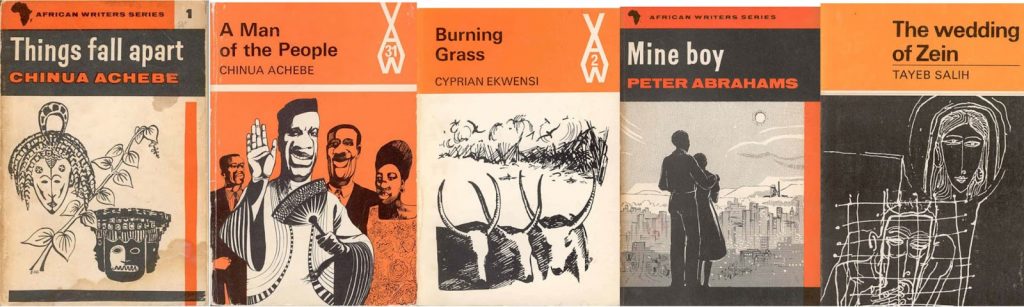 Heinemann African Writers Series aus den 1960er Jahren via bookshybooks.com 